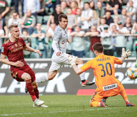 Skrót meczu Legia Warszawa - KGHM Zagłębie (2:2)