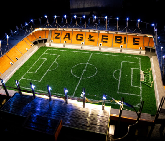 Makieta Stadionu Zagłębia