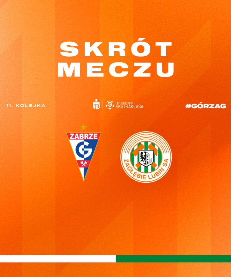 Górnik Zabrze - KGHM Zagłębie Lubin | Skrót meczu