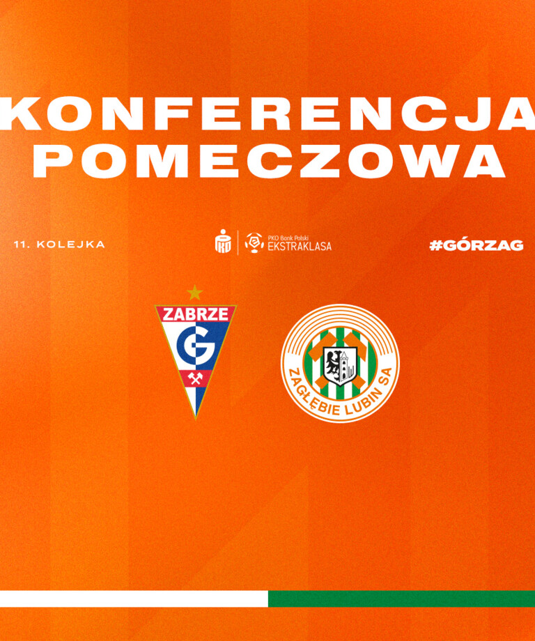 Konferencja prasowa po meczu z Górnikiem