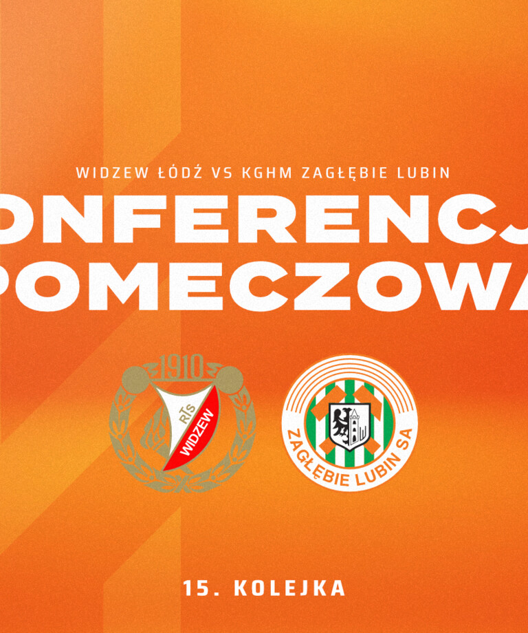 Konferencja prasowa po meczu z Widzewem