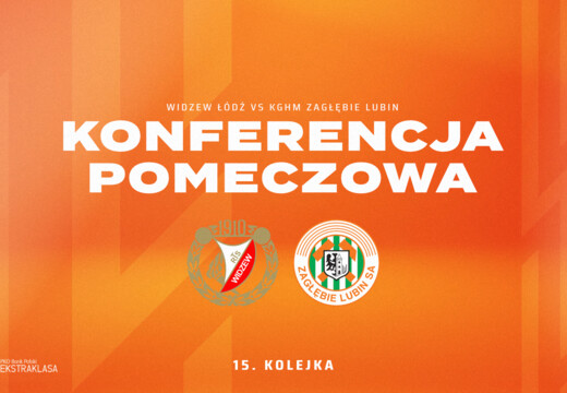 Konferencja prasowa po meczu z Widzewem