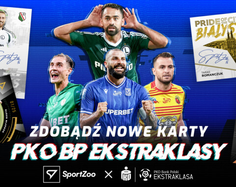 Nowości w kolekcji kart PKO BP Ekstraklasy od SportZoo!