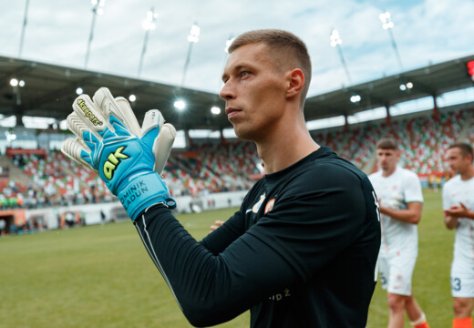 Dominik Hładun po spotkaniu z Pogonią Szczecin