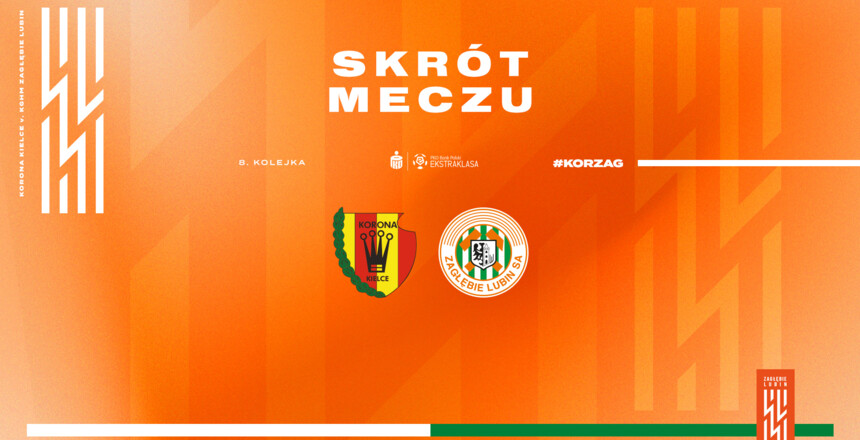 Korona Kielce - KGHM Zagłębie Lubin | Skrót meczu