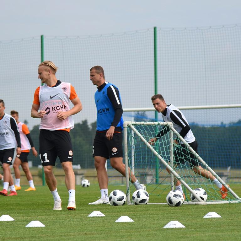 2018.07.12 Trening KGHM Zagłębia w Lubinie