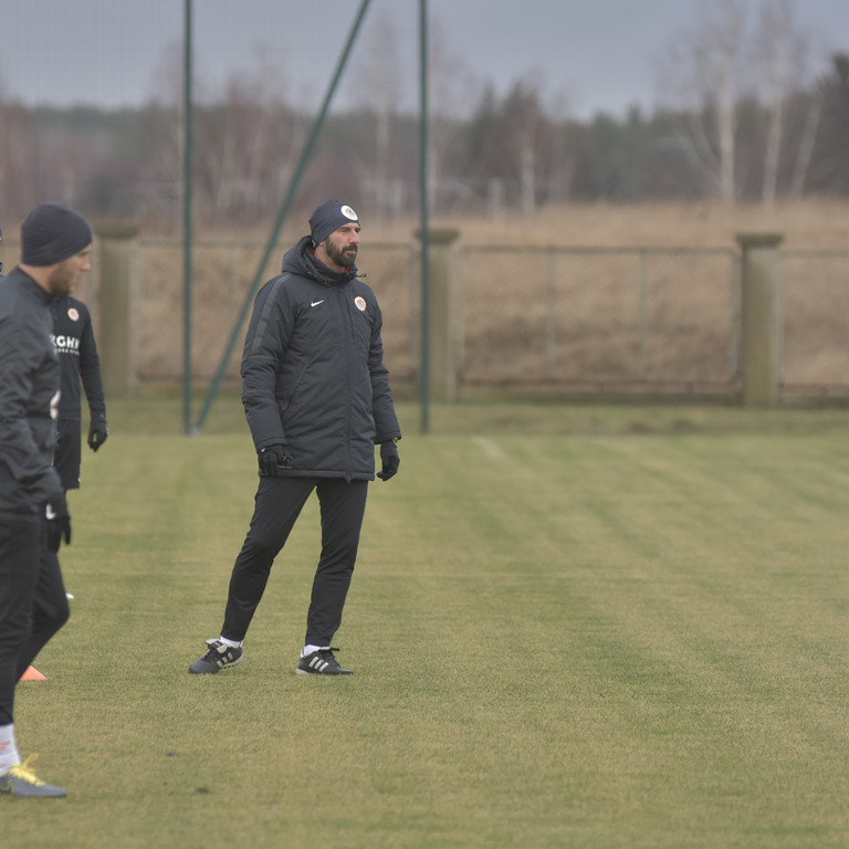 03.02.2020 Pierwszy trening po powrocie do Lubina