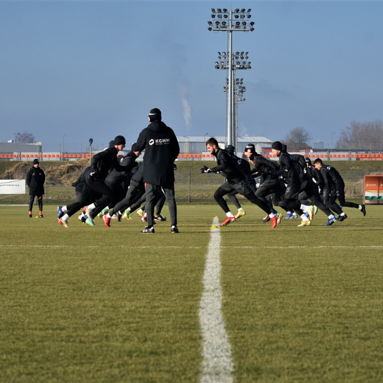 Trening Miedziowych na zdjęciach