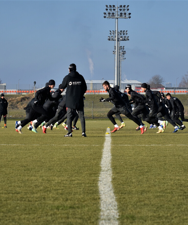 Trening Miedziowych na zdjęciach